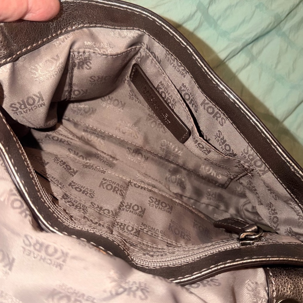 Michael Kors Jet Set Convertible Chain Bag In Metallic Rose Gold - Picture 4 of 12